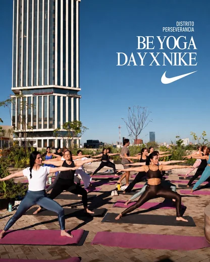 Imagen publicada por BE YOGA en su perfil oficial