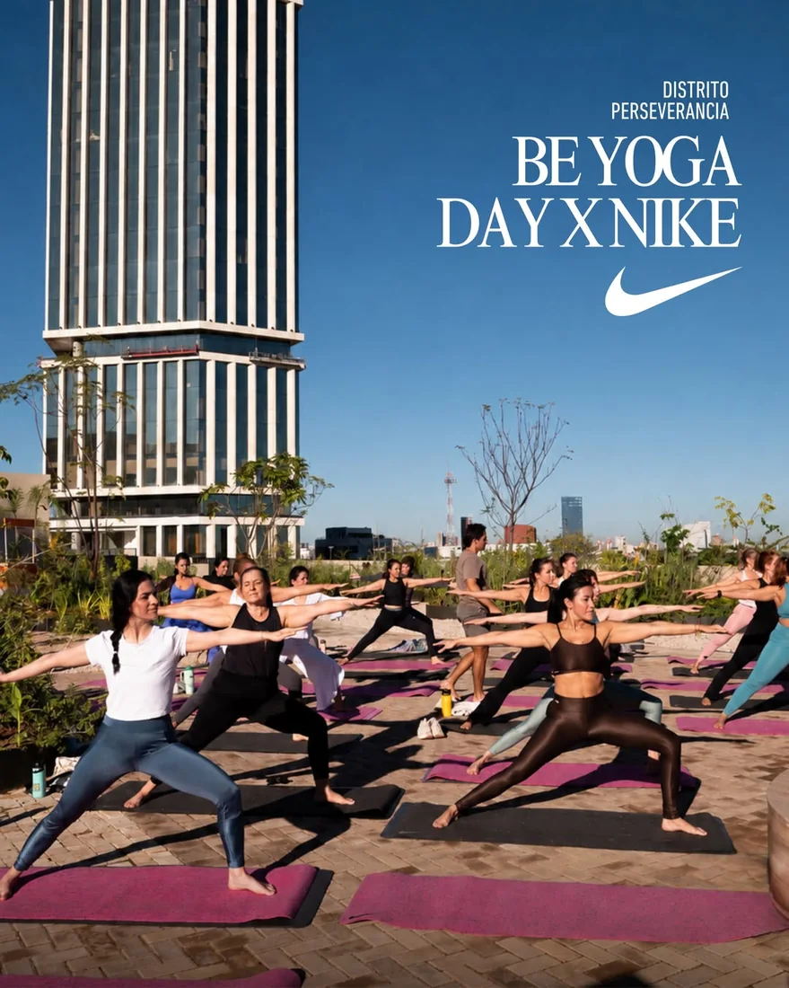 Imagen publicada por BE YOGA en su perfil oficial
