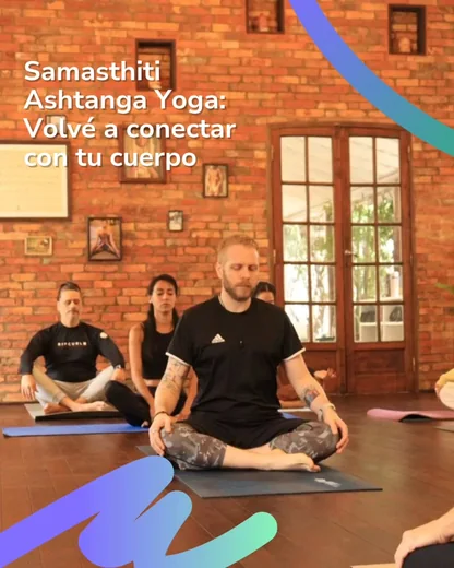 Imagen publicada por Samasthiti Ashtanga Yoga Gurukula en su perfil oficial