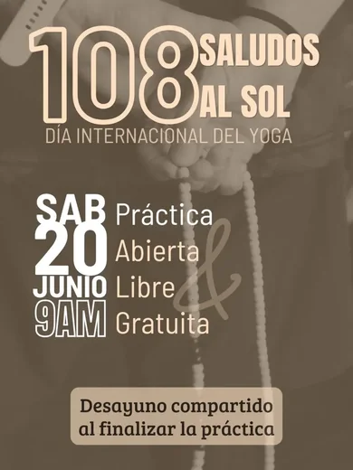 Imagen publicada por Yoga Shala en su perfil oficial
