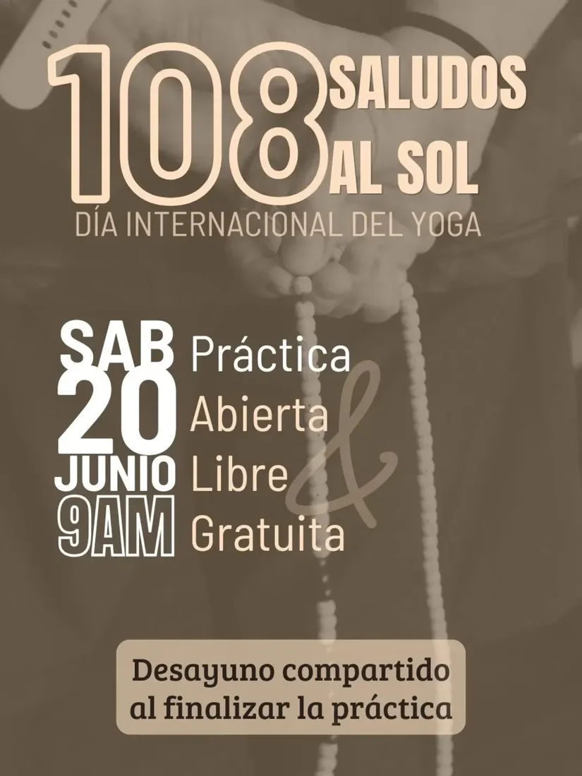 Imagen publicada por Yoga Shala en su perfil oficial